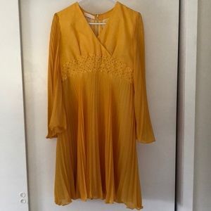 Vintage Yellow Cocktail Dress